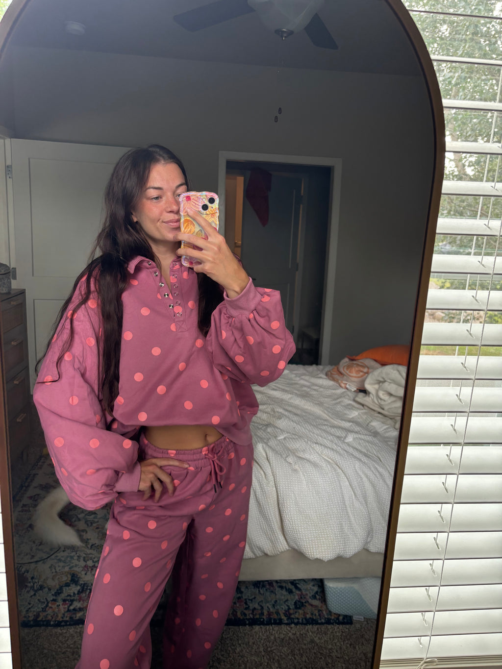 Pink plum set