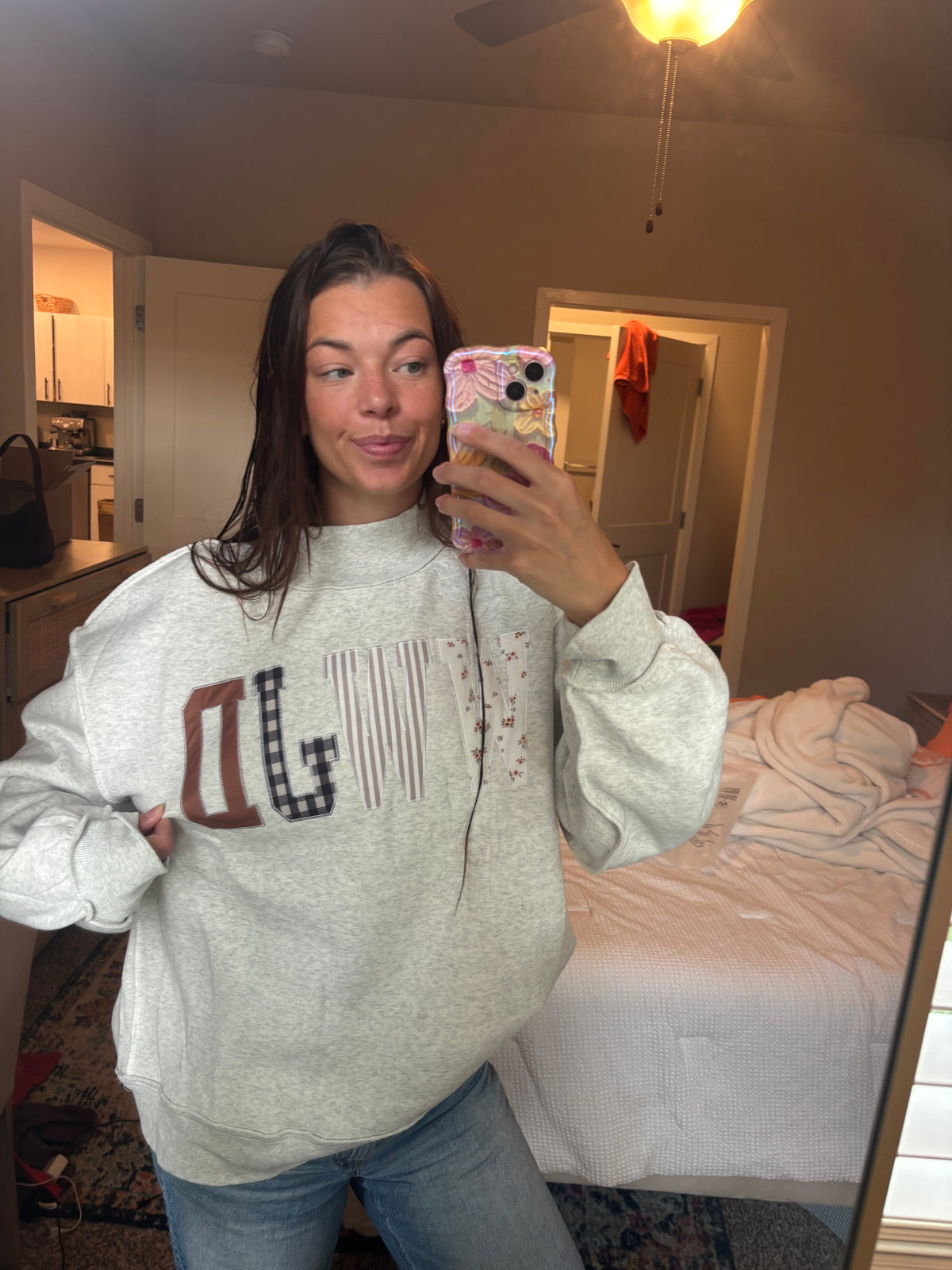 WWJD mock neck
