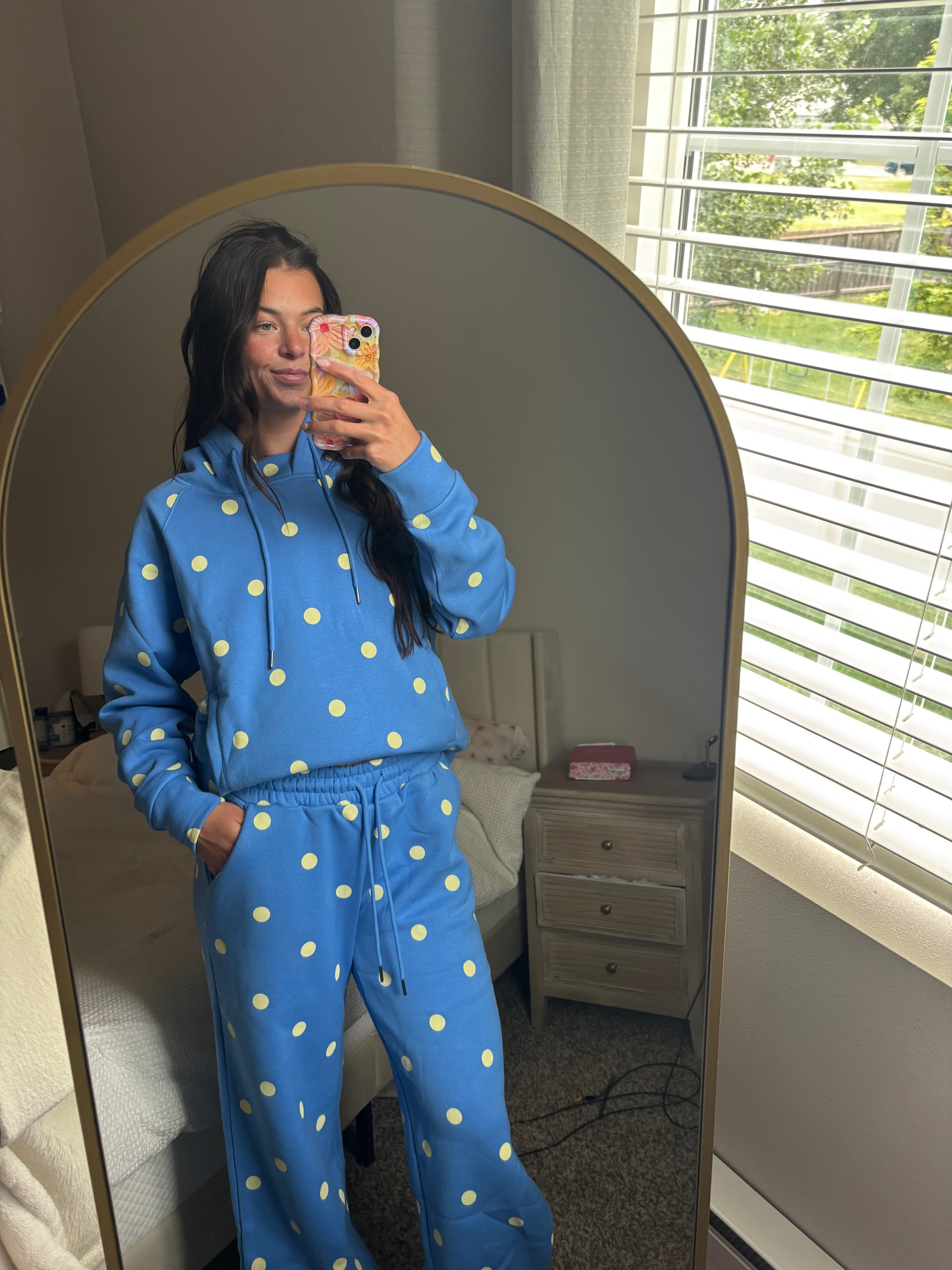 Perry polka dot set