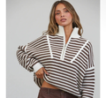 Coffee quarter zip