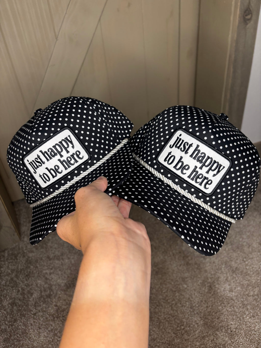 Happy dotty hat