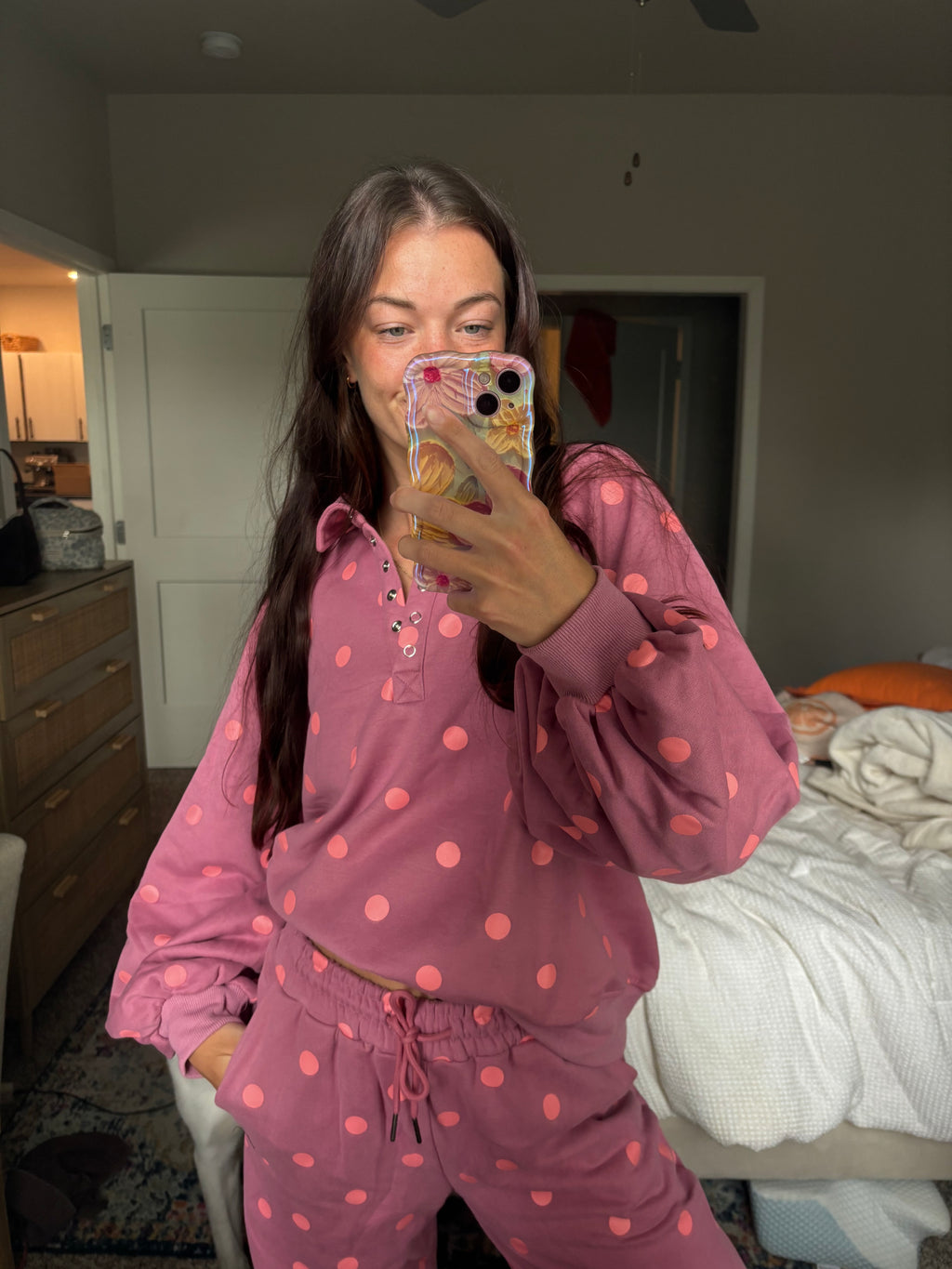 Pink plum set