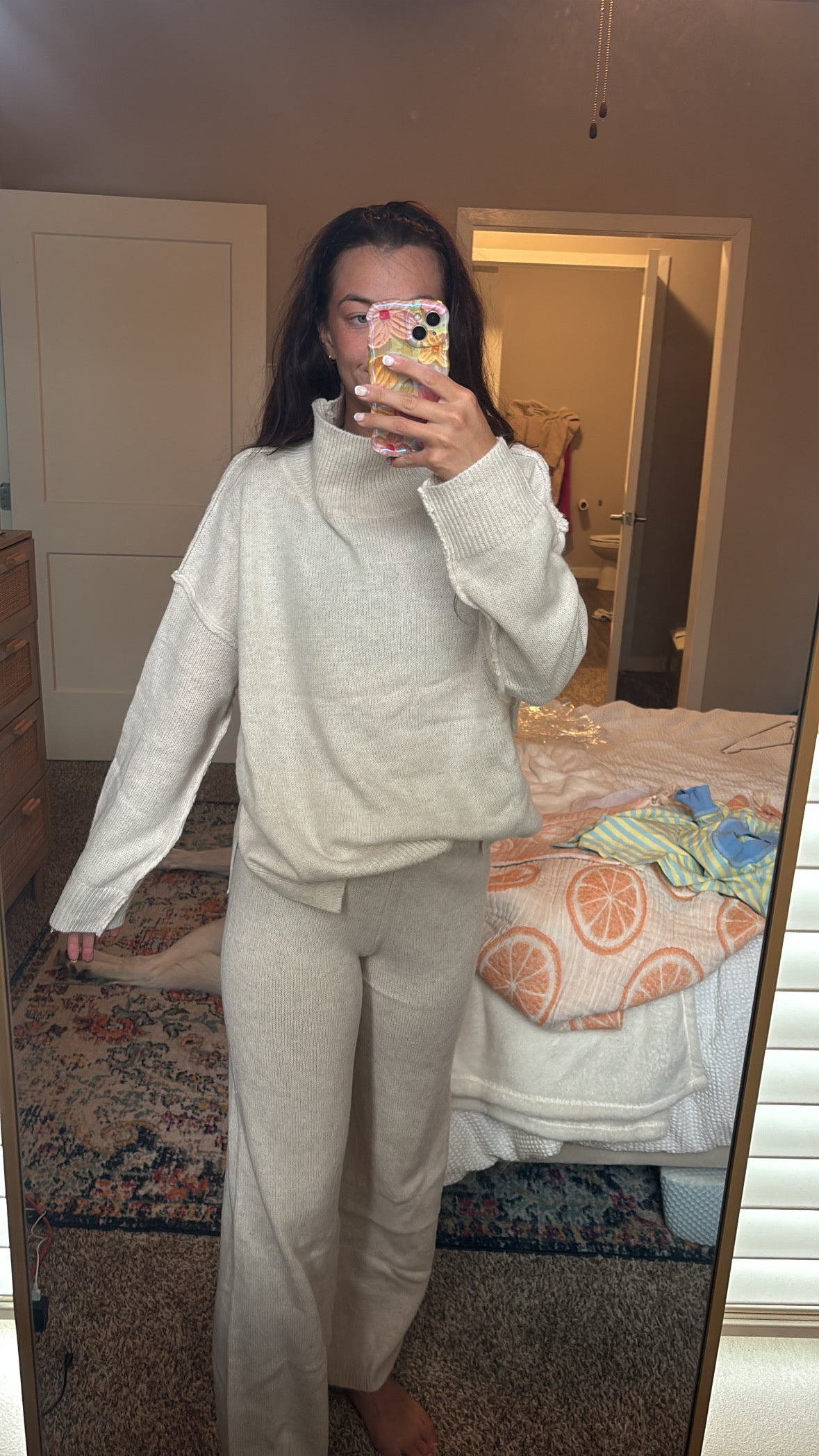 Autumn knit set