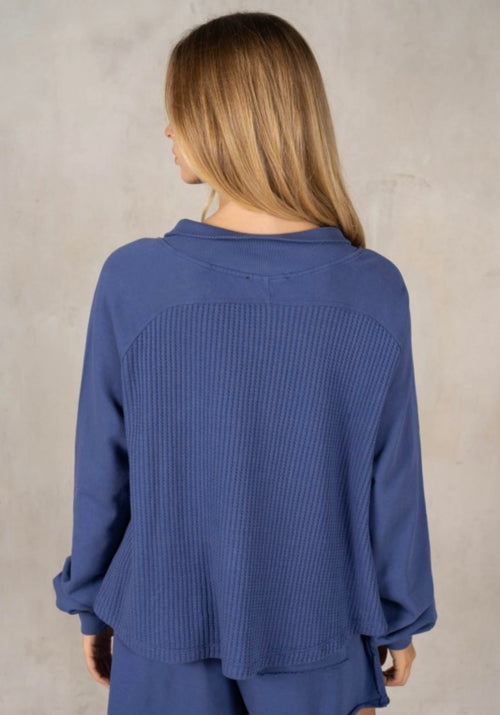 Blue and Hue Henley